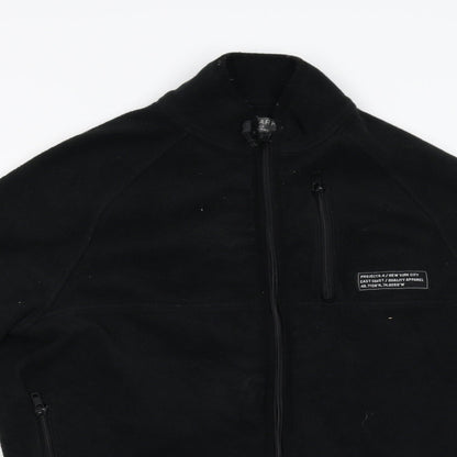 Primark Womens Black  Fleece Jacket  Size XS