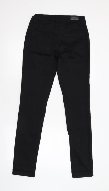 Caroll Womens Black  Denim Skinny Jeans Size 38 L30 in