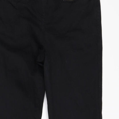 Caroll Womens Black  Denim Skinny Jeans Size 38 L30 in