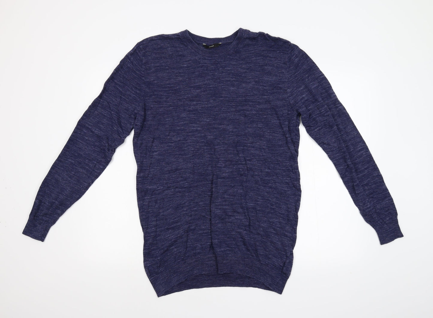 George Mens Blue  Knit Pullover Jumper Size L