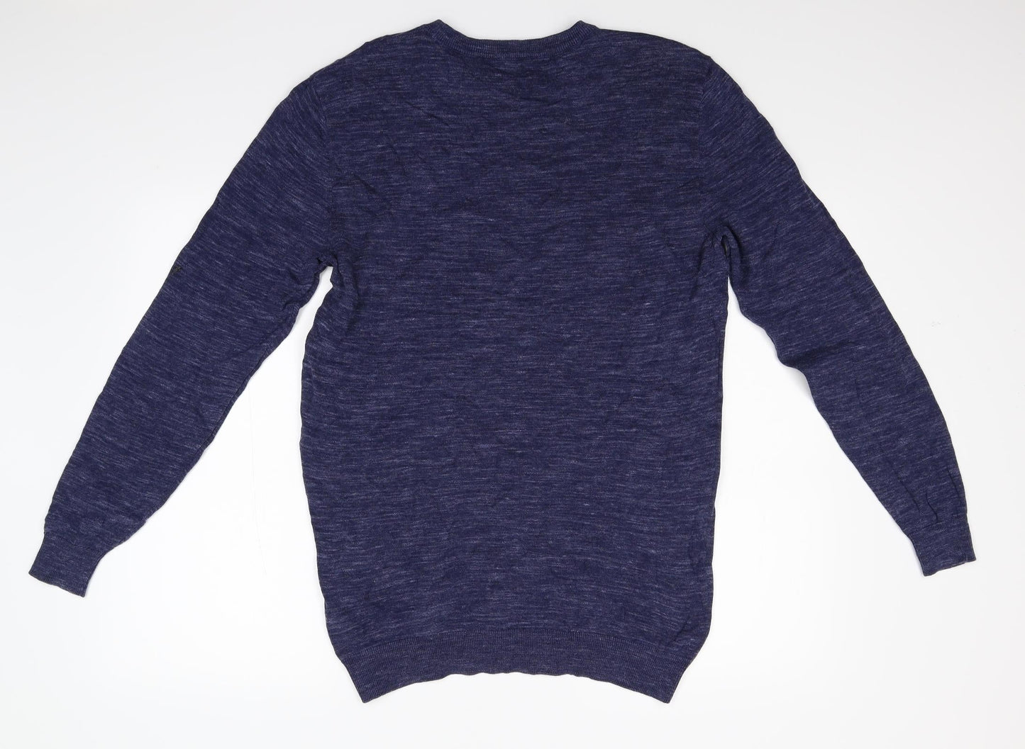 George Mens Blue  Knit Pullover Jumper Size L