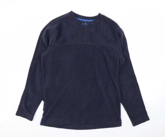 Easy Mens Blue   Pullover Jumper Size S