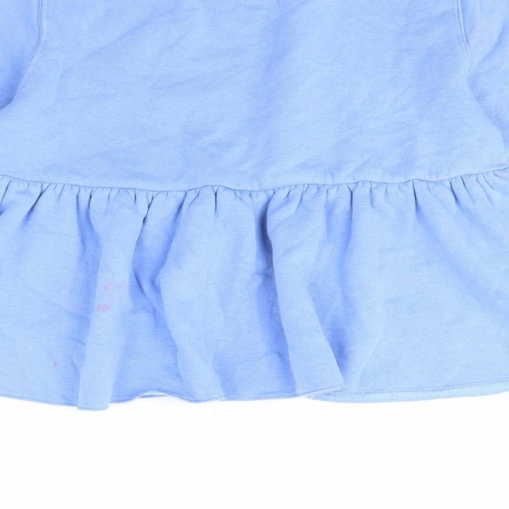 Marks & Spencer Girls Blue   Pullover Jumper Size 10 Years