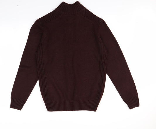 Atlantic Bay Mens Red   Pullover Jumper Size M