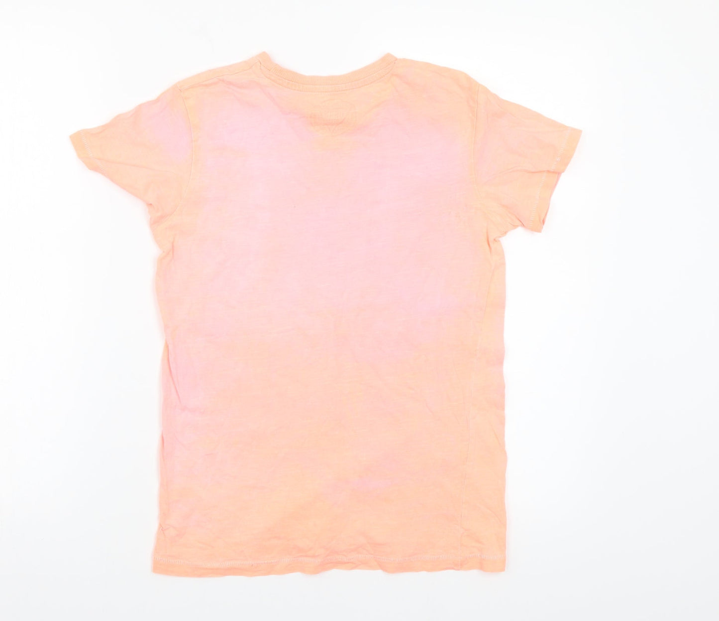 Matalan Boys Pink Batik  Basic T-Shirt Size 12 Years