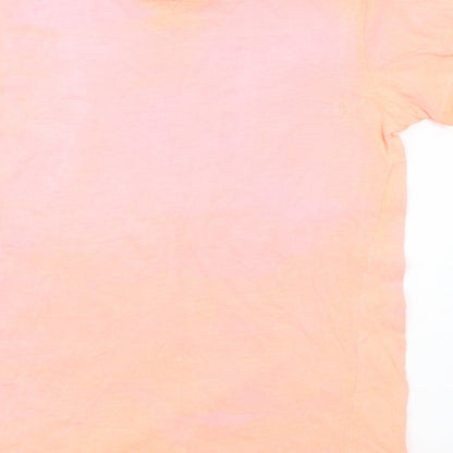 Matalan Boys Pink Batik  Basic T-Shirt Size 12 Years