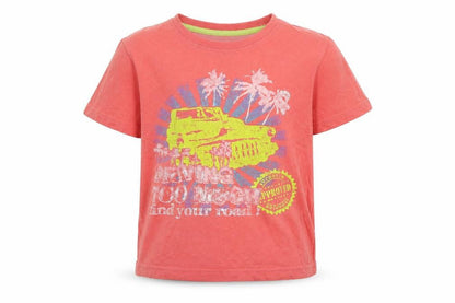Gemo Boys Red   Basic T-Shirt Size 8-9 Years