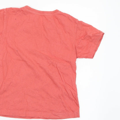 Gemo Boys Red   Basic T-Shirt Size 8-9 Years