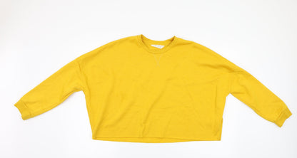 Primark Womens Yellow   Pullover Sweatshirt Size 14