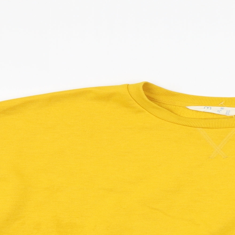Primark Womens Yellow   Pullover Sweatshirt Size 14