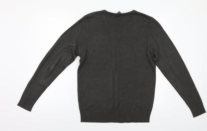 Kensington Mens Grey   Pullover Jumper Size M