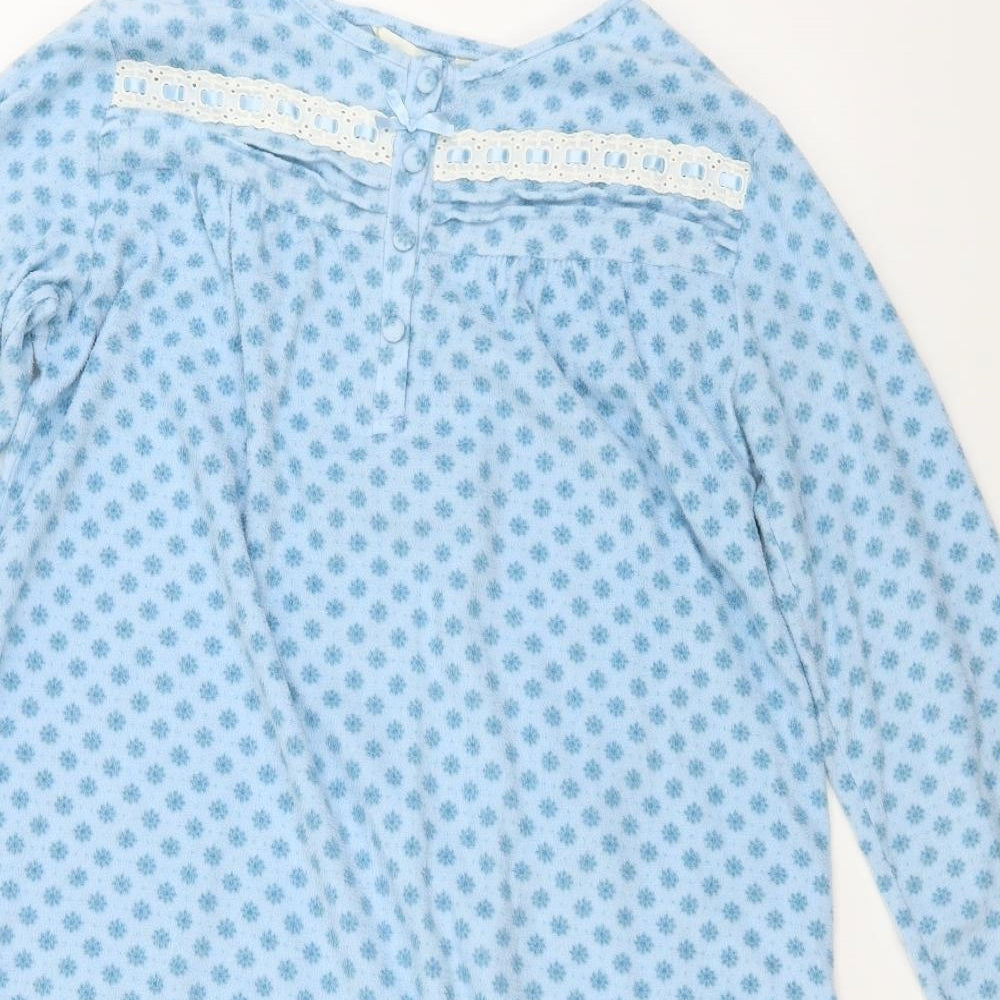 Inspiration Womens Blue Polka Dot   Dress Size 14