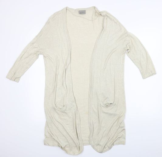VERO MODA Womens Beige   Cardigan Jumper Size M