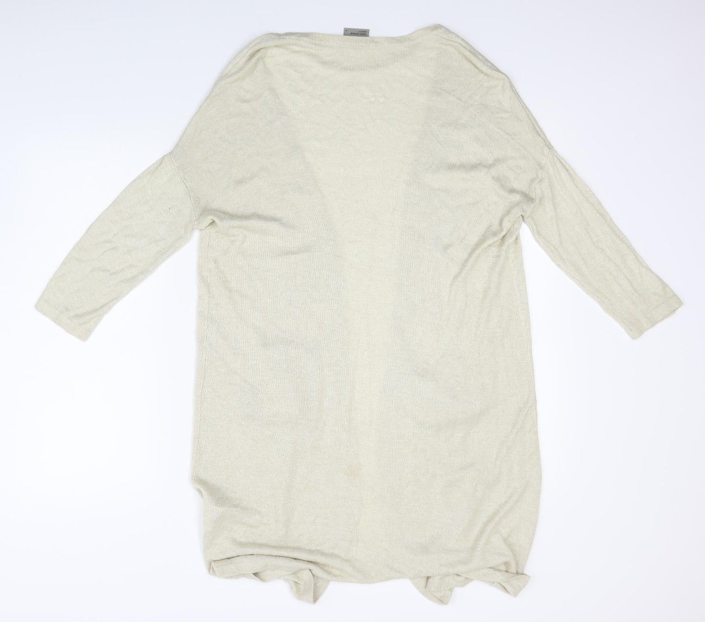 VERO MODA Womens Beige   Cardigan Jumper Size M