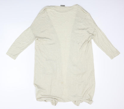 VERO MODA Womens Beige   Cardigan Jumper Size M