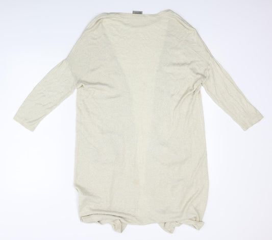 VERO MODA Womens Beige   Cardigan Jumper Size M
