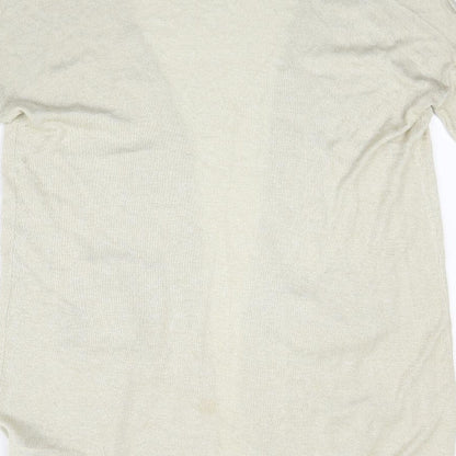 VERO MODA Womens Beige   Cardigan Jumper Size M