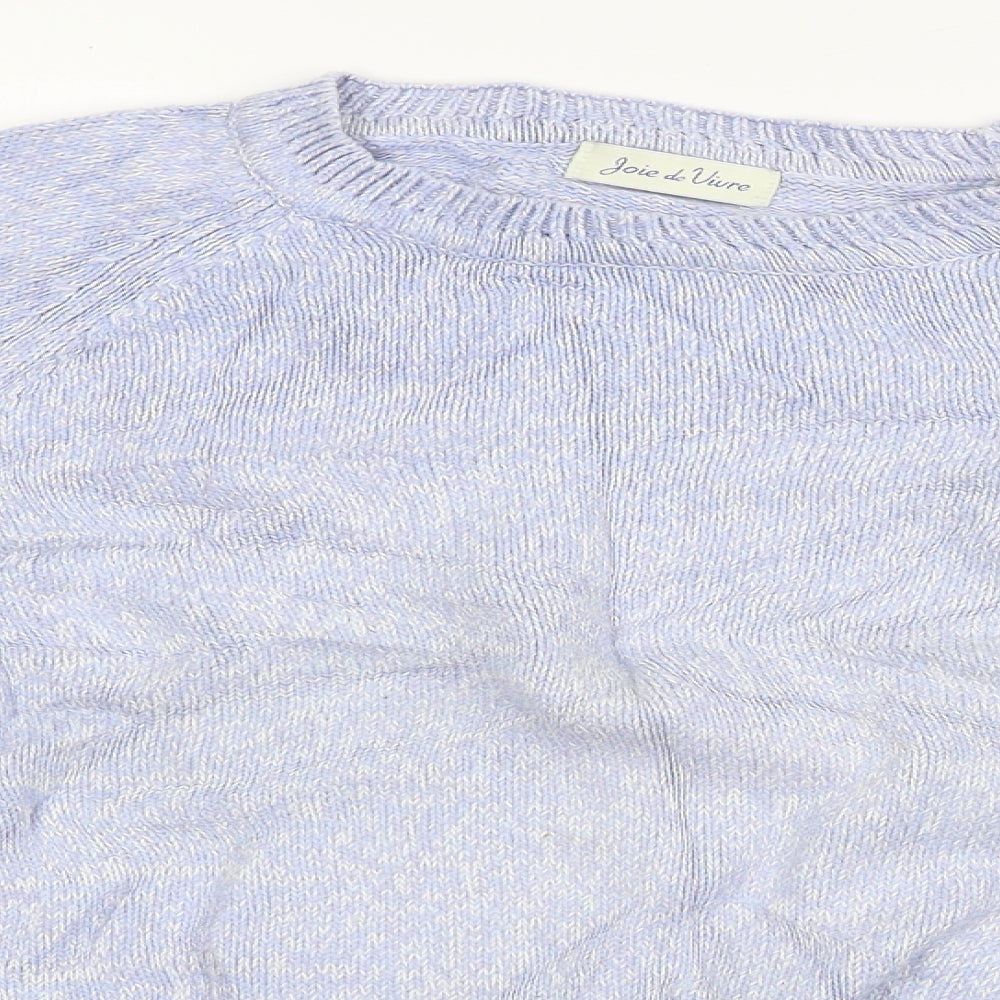 joie de vivre Mens Blue  Knit Pullover Jumper Size M