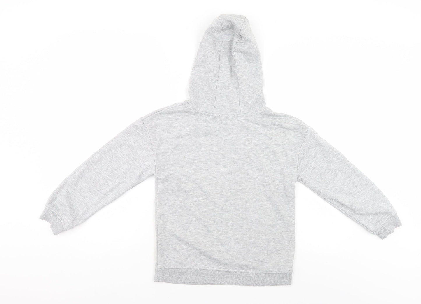 Primark Girls Grey   Pullover Hoodie Size 9-10 Years