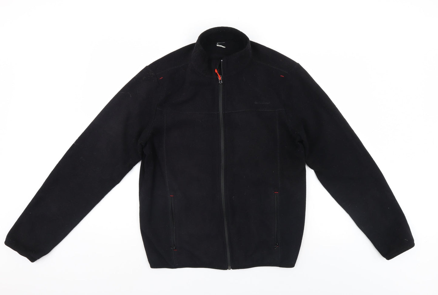 Mens UK Size  DECATHLON Black Windbreaker Coat