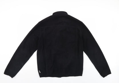 Mens UK Size  DECATHLON Black Windbreaker Coat