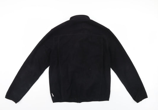 Mens UK Size  DECATHLON Black Windbreaker Coat