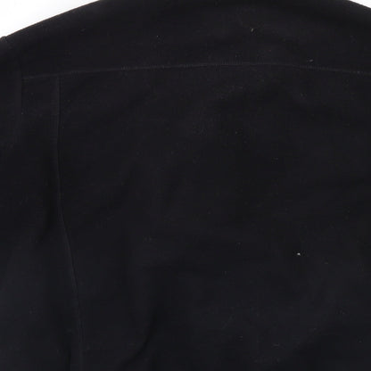 Mens UK Size  DECATHLON Black Windbreaker Coat