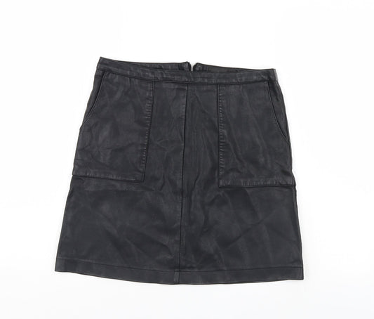 NEXT Womens Black   A-Line Skirt Size 8