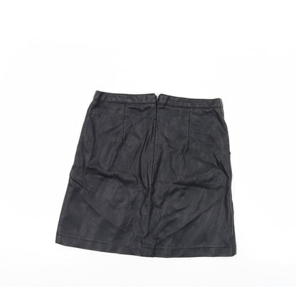 NEXT Womens Black   A-Line Skirt Size 8