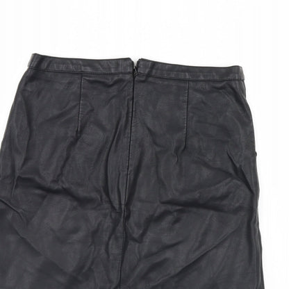 NEXT Womens Black   A-Line Skirt Size 8