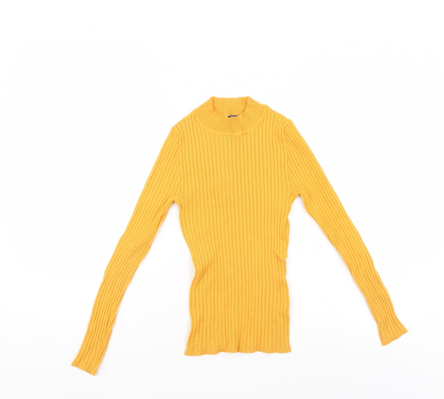 Primark Womens Yellow   Pullover Jumper Size 10
