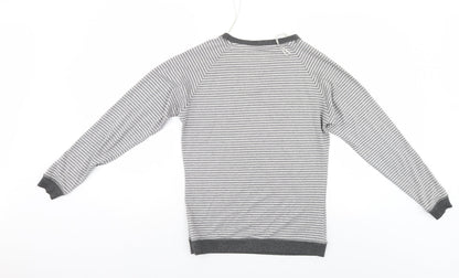 George Womens Grey Striped  Pullover Jumper Size 10