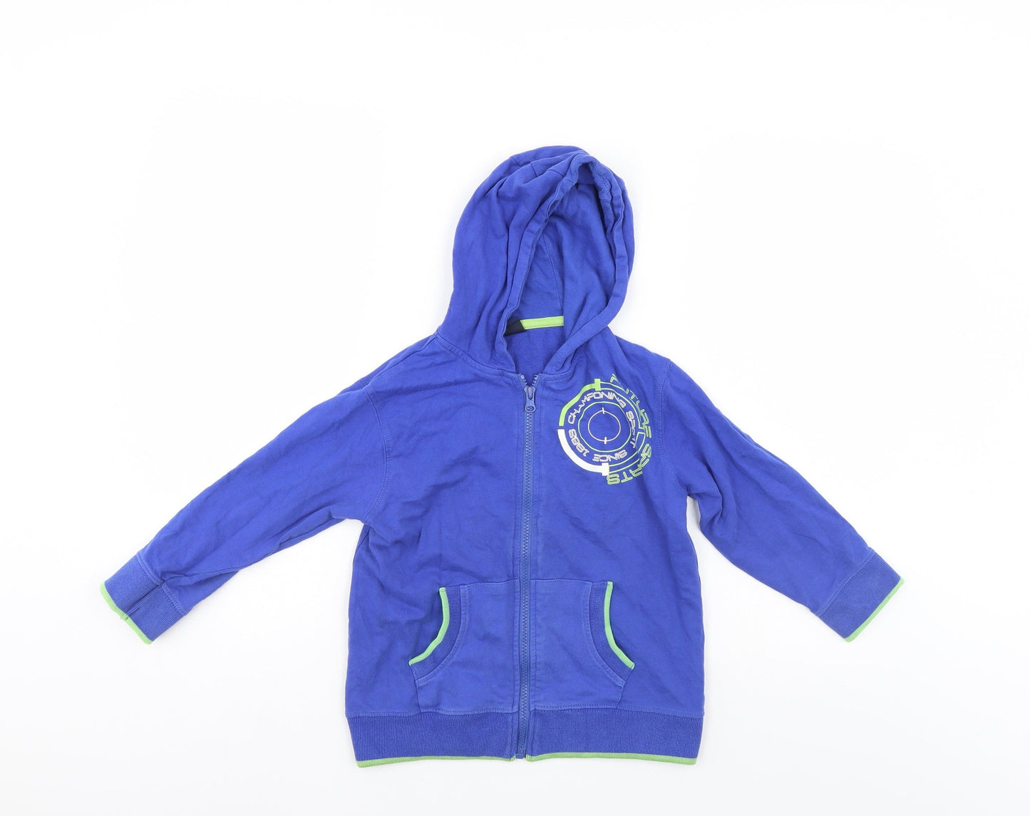Store 21 Boys Blue   Full Zip Hoodie Size 6 Years