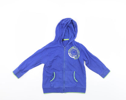 Store 21 Boys Blue   Full Zip Hoodie Size 6 Years