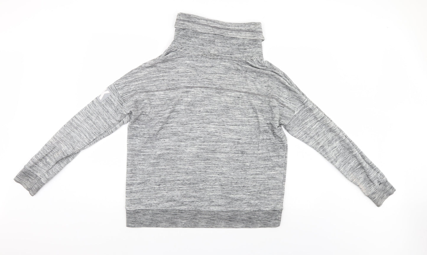 PINK Womens Grey   Pullover Jumper Size M