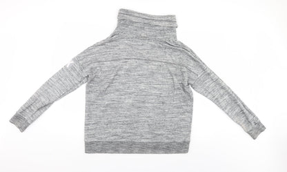 PINK Womens Grey   Pullover Jumper Size M