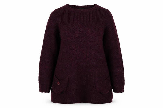 NEXT Womens Purple  Knit Pullover Jumper Size 12
