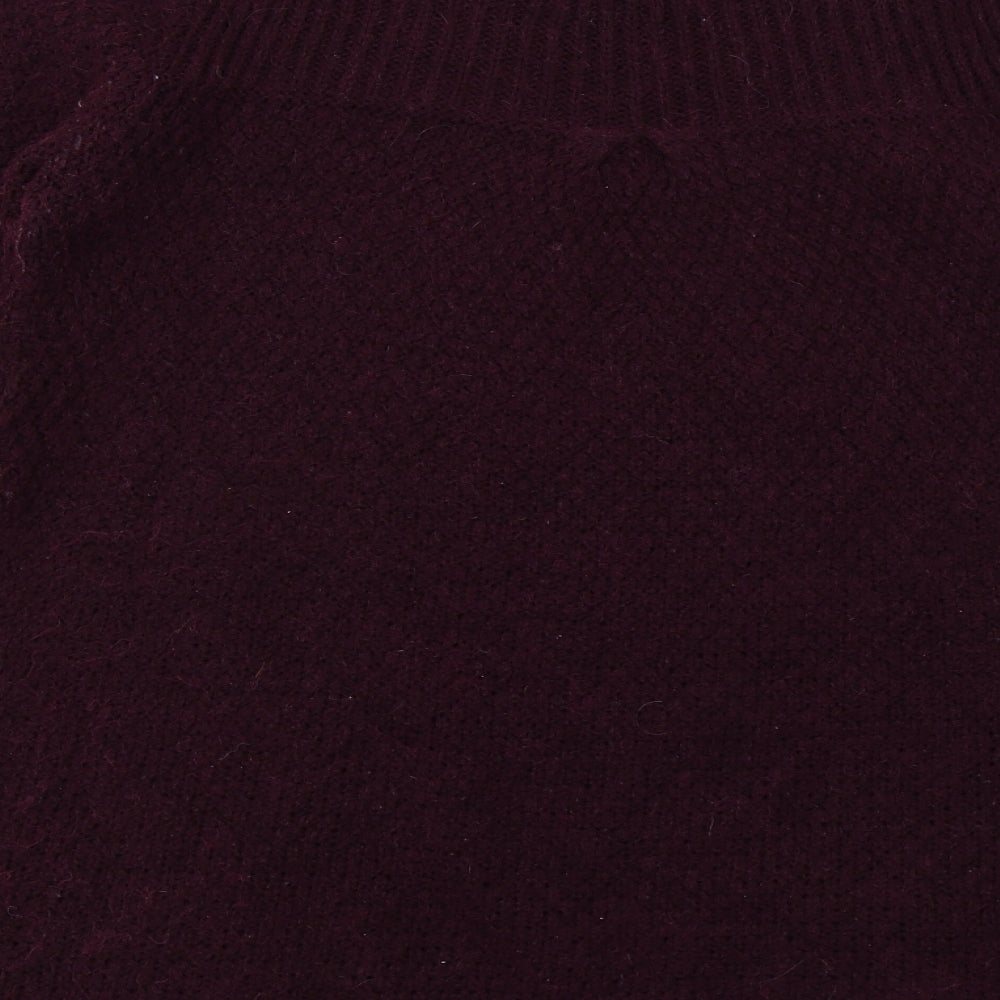 Next Womens Purple  Knit Pullover Jumper Size 12