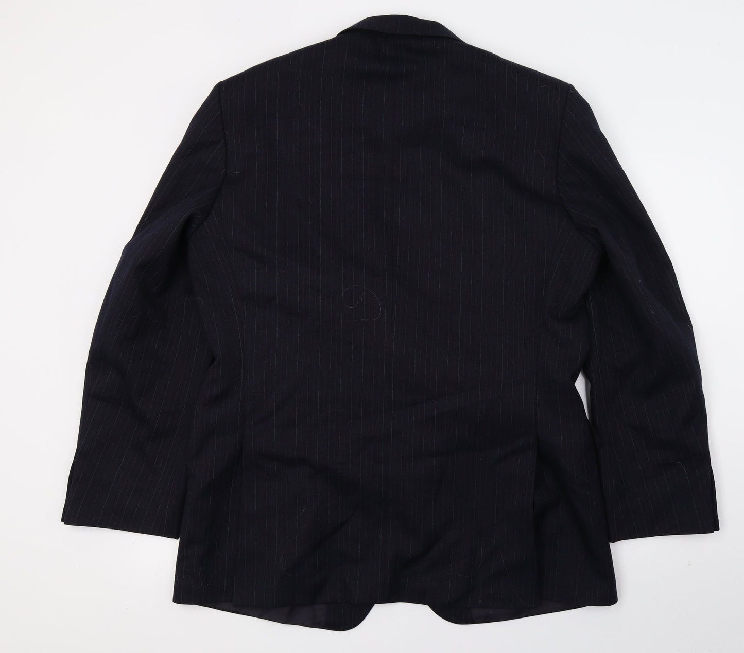 Mens UK Size L St Michael Regular Blue Suit Jacket