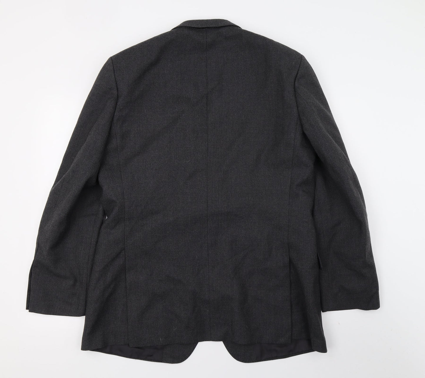 Mens UK Size L St Michael Regular Grey Suit Jacket