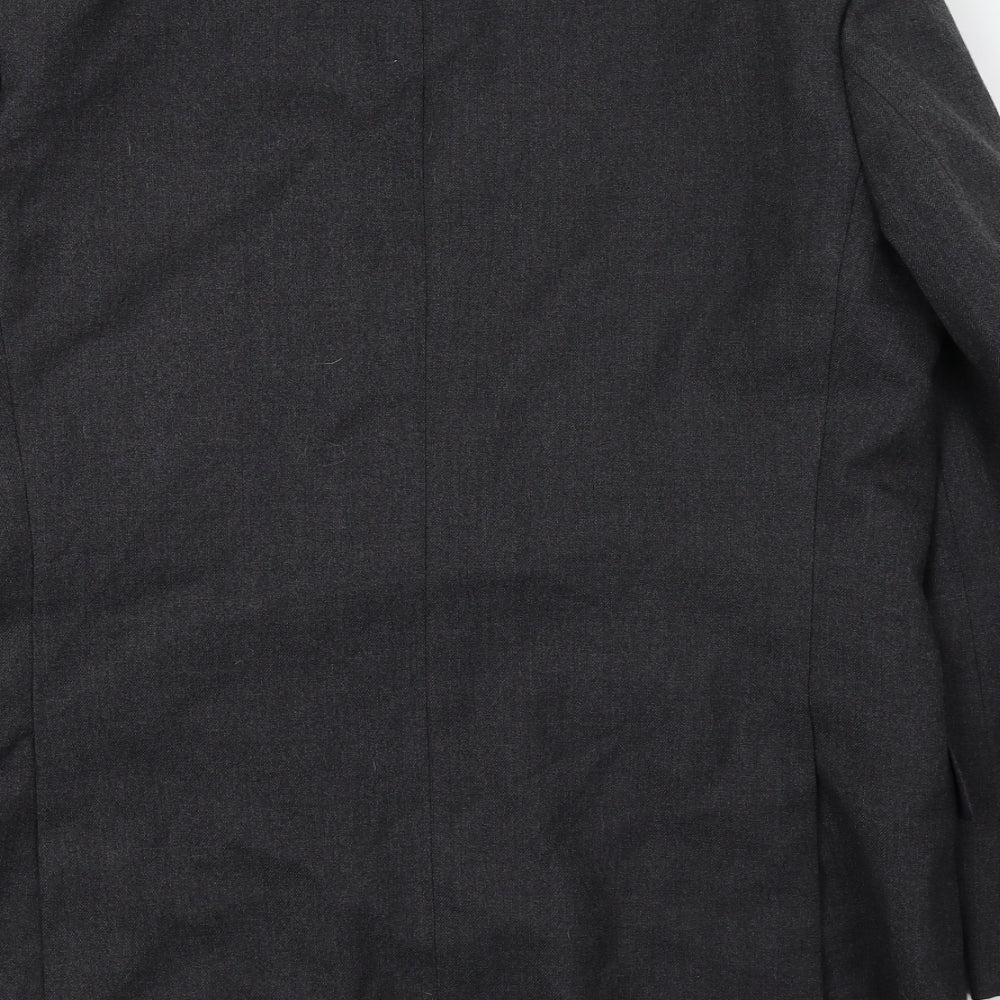 Mens UK Size L St Michael Regular Grey Suit Jacket