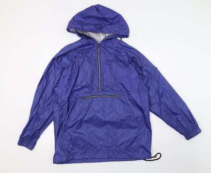 Wilson Mens Blue   Anorak Jacket Size S
