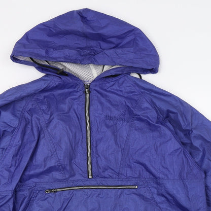 Wilson Mens Blue   Anorak Jacket Size S