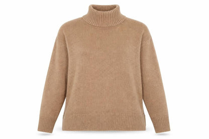 New Look Womens Brown  Knit Pullover Jumper Size M