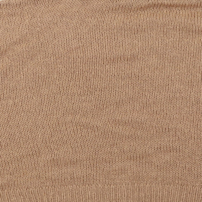 New Look Womens Brown  Knit Pullover Jumper Size M