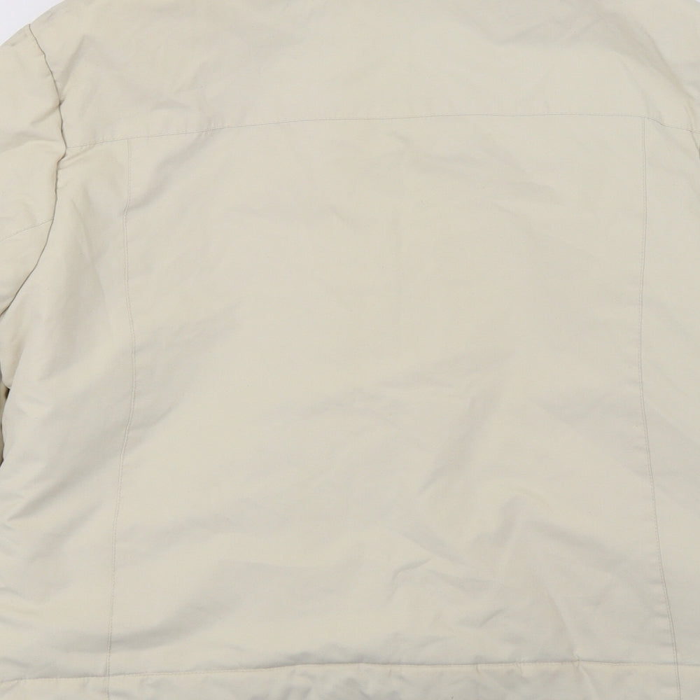 Womens UK Size 14 Dorothy Perkins Ivory Parka Coat
