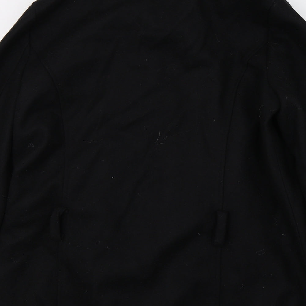 Sara Kelly Womens Black   Overcoat Coat Size 18