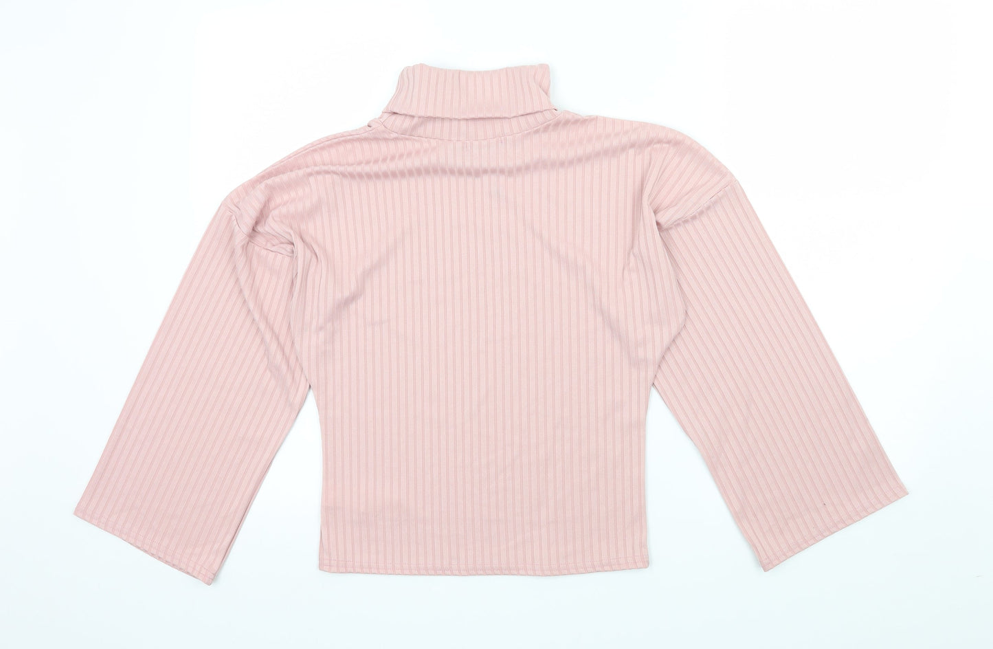 Womens UK Size 6 Nasty Gal Pink Basic T-Shirt