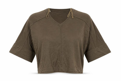 Next Womens Green  Knit Basic T-Shirt Size XS