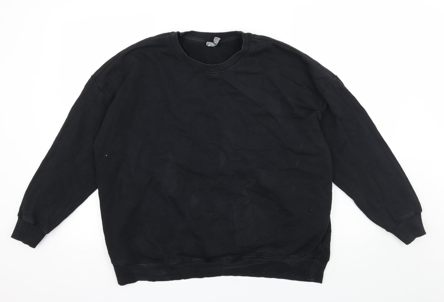 Womens UK Size 18 ASOS Black Pullover Sweatshirt